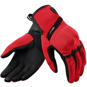 Dames Revit Mosca 2 Motorcycle Handschoenen Rood en Zwart