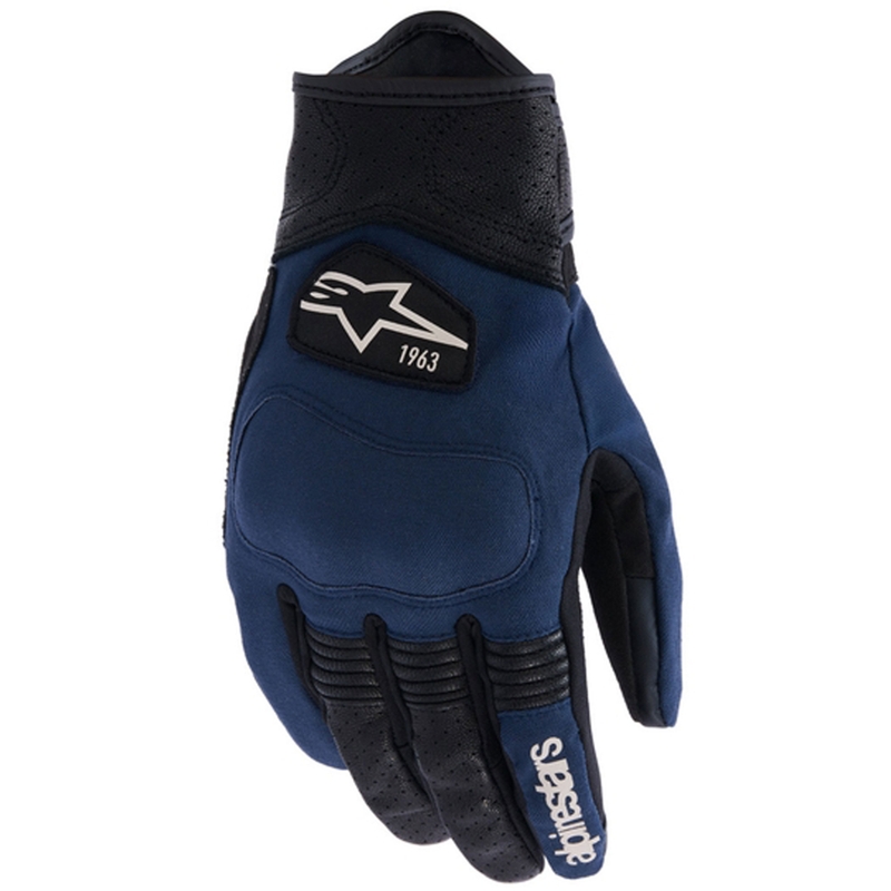 Alpinestars Tracker motorhandschoenen donkerblauw-zwart