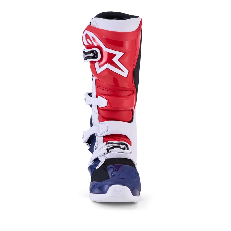 Alpinestars TECH 7 UNITY crosslaarzen rood-wit-blauw