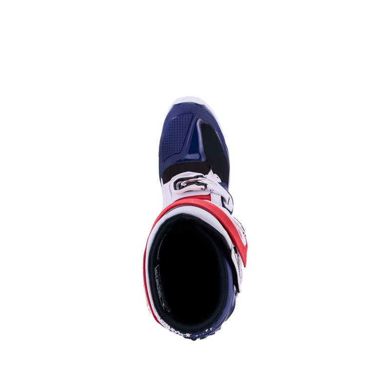 Alpinestars TECH 7 UNITY crosslaarzen rood-wit-blauw