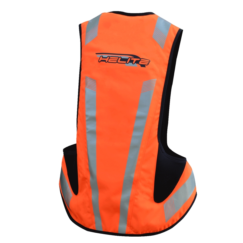 HELITE Turtle 2 fluor oranje airbag vest
