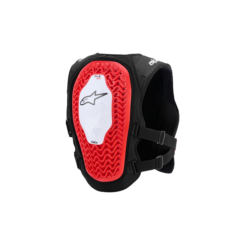 Alpinestars TECH-AIR®MX Plasma systeem airbag vest wit-zwart-rood