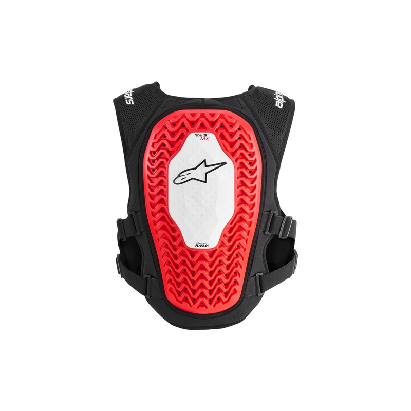Alpinestars TECH-AIR®MX Plasma systeem airbag vest wit-zwart-rood