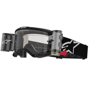 Alpinestars Vision 5 Corp ROLL-OFF Wide Vision motorcrossbril zwart met heldere lens