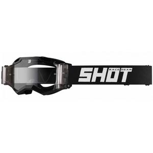 Motorcrossbril Shot Assault 2.0 Solid Roll-Off zwart