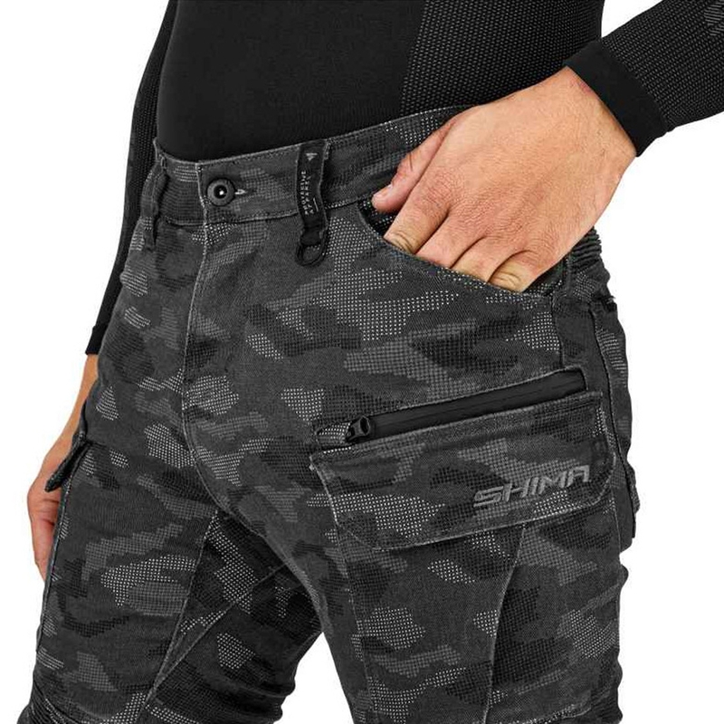 Shima Giro 3.0 camo motorbroek