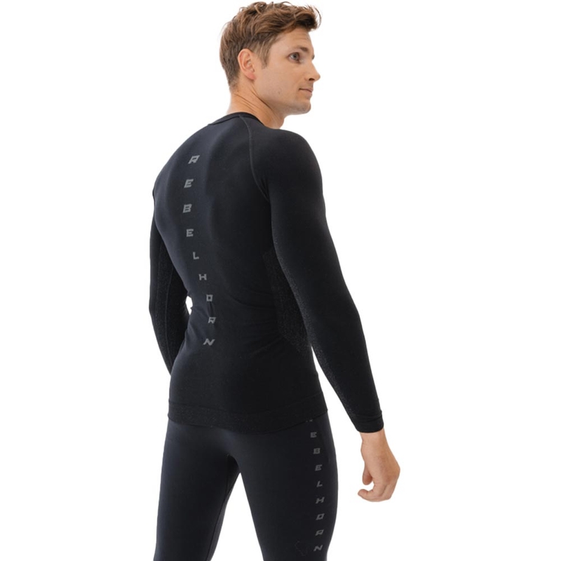 Rebelhorn Freeze II zwart thermoshirt
