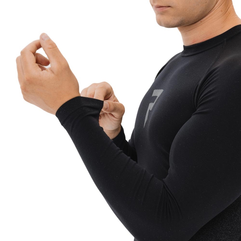 Rebelhorn Freeze II zwart thermoshirt