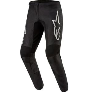 Alpinestars Fluid Graphite Motorcrossbroek Zwart en Zilver