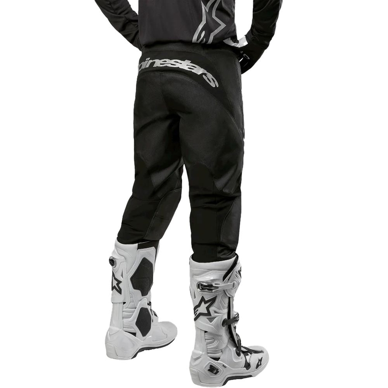 Alpinestars Fluid Graphite Motorcrossbroek Zwart en Zilver