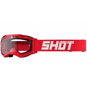 Motorcrossbril Shot Assault 2.0 Solid rood