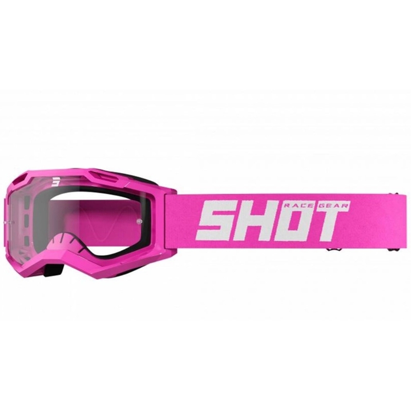 Motorcrossbril Shot Assault 2.0 Solid fluoroze