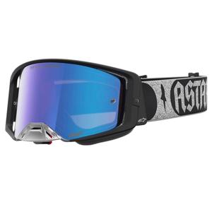 Alpinestars Supertech Atrox motorcrossbril zwart-zilver