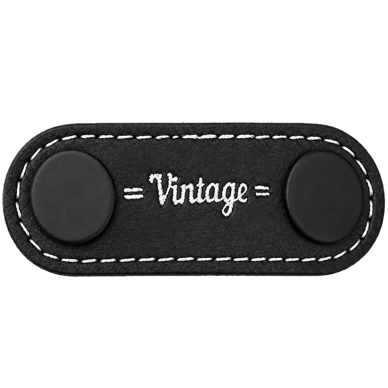 Plexiglas mechanismepluggen voor Nox Heritage helm, zwart, 2 stuks.