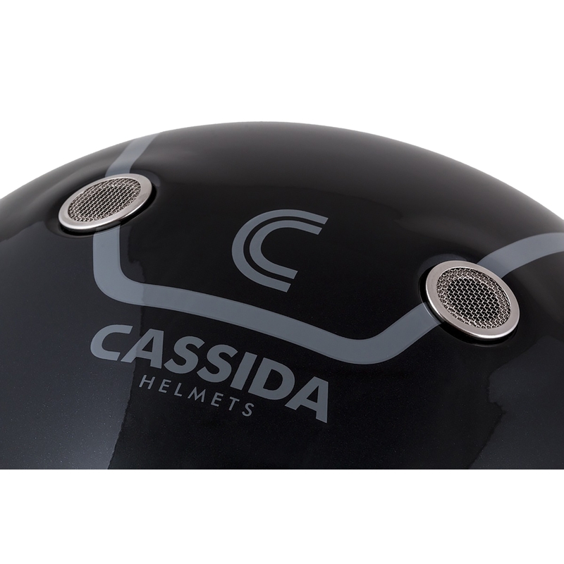 Cassida Fibre Jawa Sport integraalhelm voor motorfietsen, zwart-zilver-rood 2 - II. kwaliteit