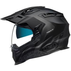 Endurohelm NEXX X.Wed 2 Vaal Carbon Zwart uitverkoop - II. kwaliteit