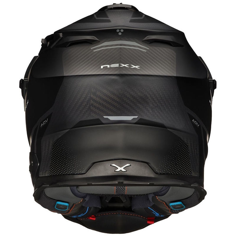 Endurohelm NEXX X.Wed 2 Vaal Carbon Zwart uitverkoop - II. kwaliteit