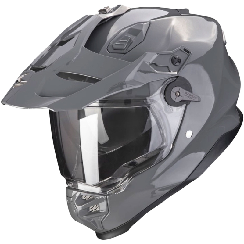Enduro motorhelm SCORPION ADF-9000 AIR Solid cement grijs - II. kwaliteit