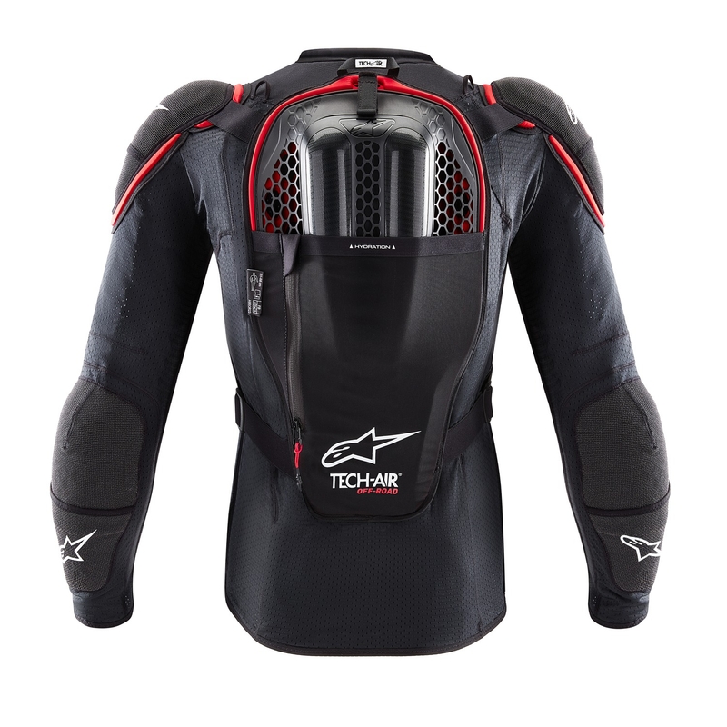 Airbagvest Alpinestars TECH-AIR®OFF-ROAD systeem zwart-rood - II. kwaliteit