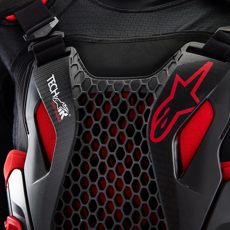Airbagvest Alpinestars TECH-AIR®OFF-ROAD systeem zwart-rood - II. kwaliteit