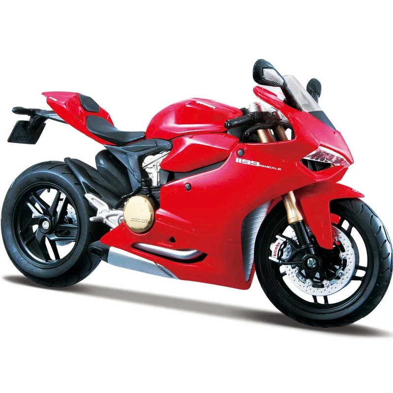 Maisto Ducati 1199 Panigale motorfiets model 1:12 rood