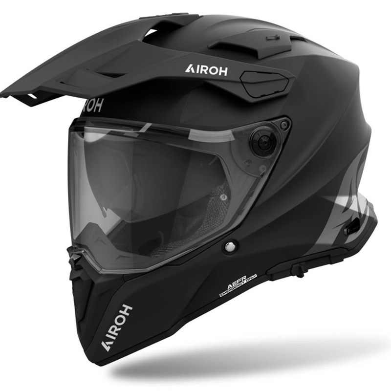 Endurohelm Airoh Commander 2 Kleur matzwart - II. kwaliteit