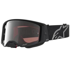 Alpinestars Supertech Vesta motorcrossbril matzwart-zilver