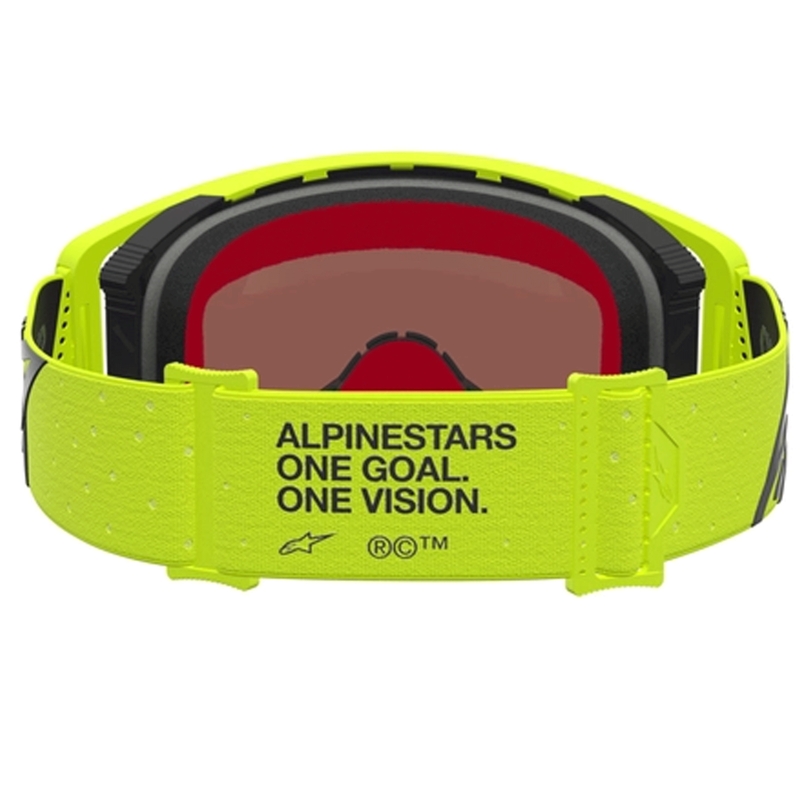 Alpinestars Supertech Vesta motorcrossbril fluo-geel-zwart