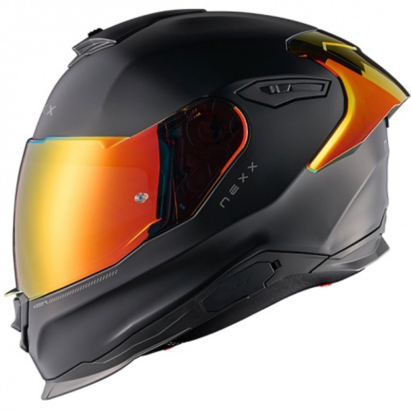 Integraal motorhelm NEXX Y.100R Subsonic mat zwart-rood - II. kwaliteit uitverkoop