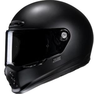 Integraal motorhelm HJC V10 Solid semi-mat zwart 3 - II. kwaliteit