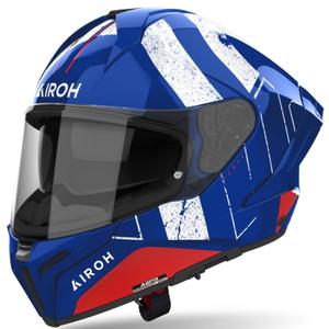 Integraal motorhelm Airoh MATRYX Scope blauw-rood