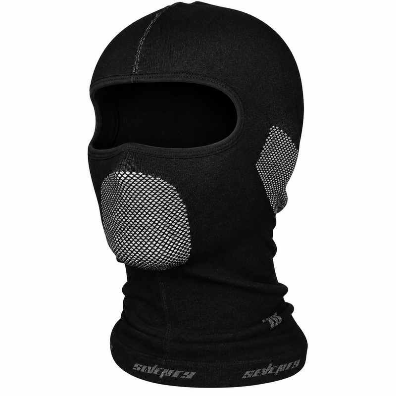 Motorhelm Seventy Degrees SD-CT2 Naadloos zwart