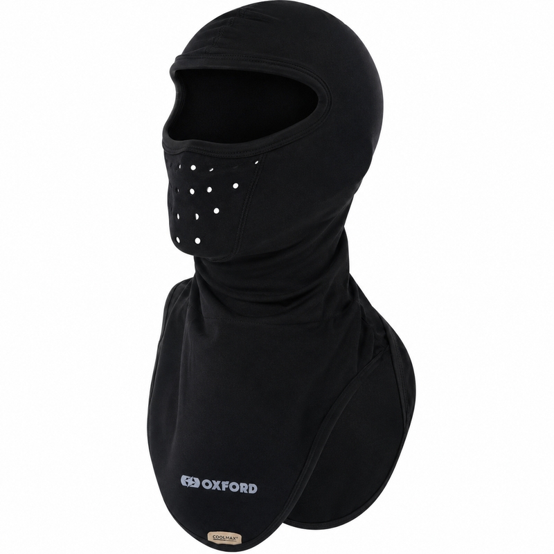 Motorkap Oxford Balaclava Deluxe Micro Fleece zwart