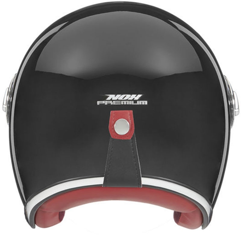 NOX PREMIUM Heritage open motorhelm zwart - II. kwaliteit