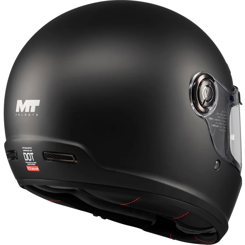 Integraal motorhelm MT Jarama SV Pure A1 matzwart 2 - II. kwaliteit