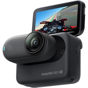 Insta360 GO 3S Actiecamera voor in de helm (POV-bundel) Zwart