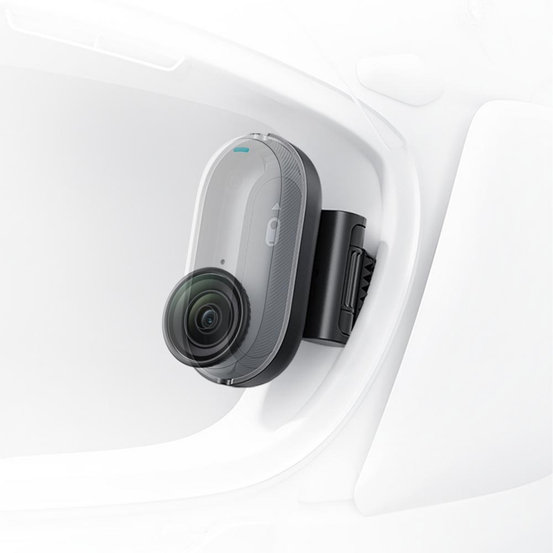 Insta360 GO 3S Actiecamera voor in de helm (POV-bundel) Zwart