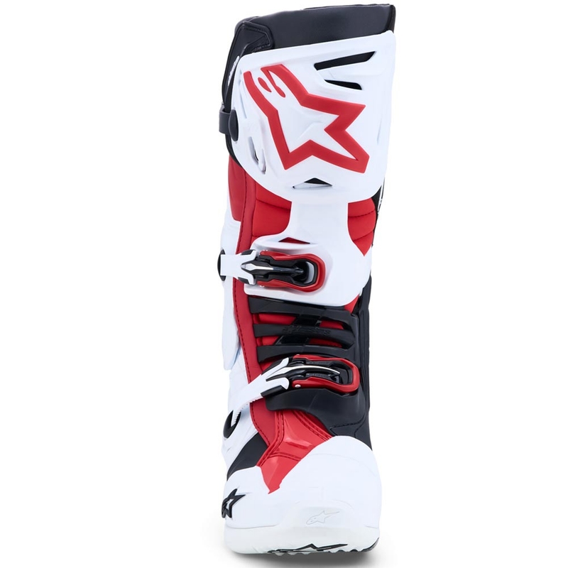Alpinestars TECH 10 motorcrosslaarzen wit-zwart-rood