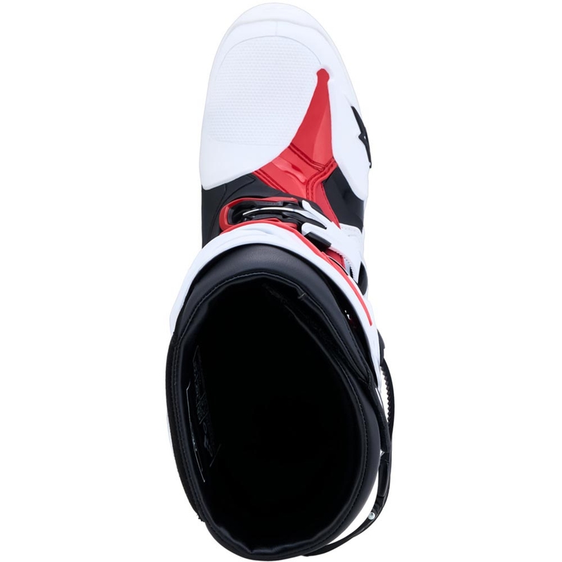 Alpinestars TECH 10 motorcrosslaarzen wit-zwart-rood
