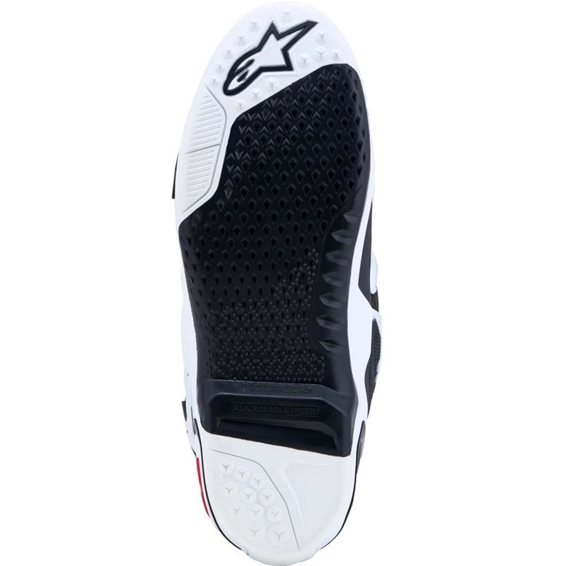 Alpinestars TECH 10 motorcrosslaarzen wit-zwart-rood