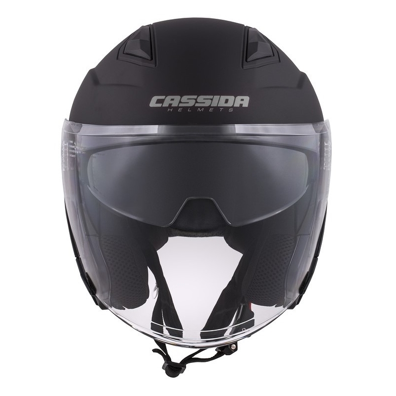 Cassida Jet Tech Open Motorfietshelm Zwart Mat