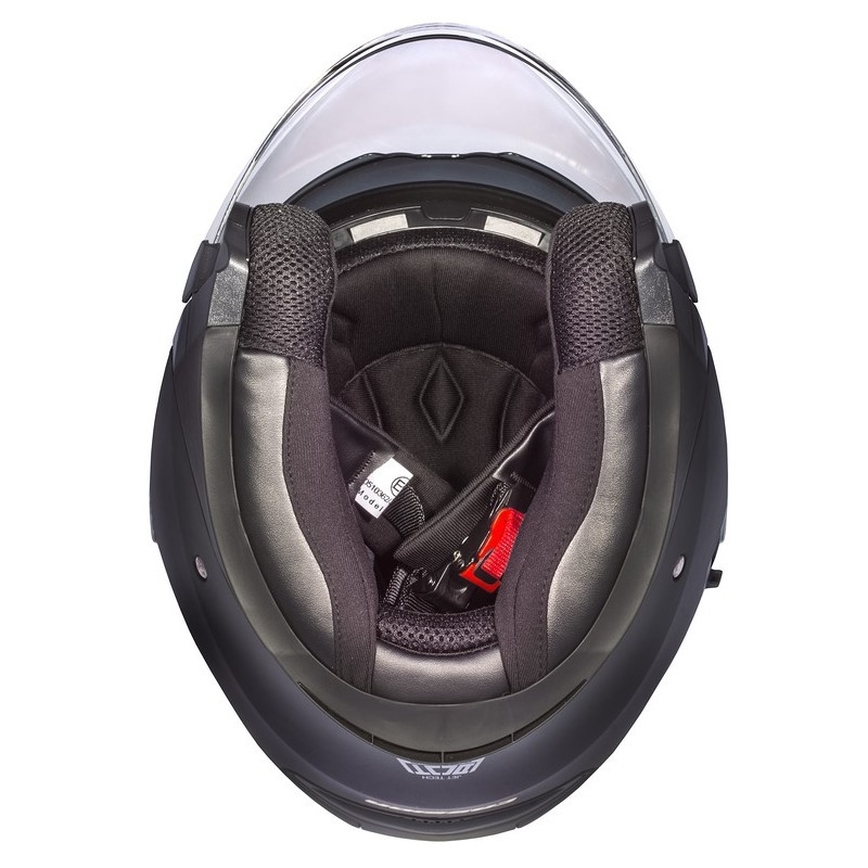 Cassida Jet Tech Open Motorfietshelm Zwart Mat