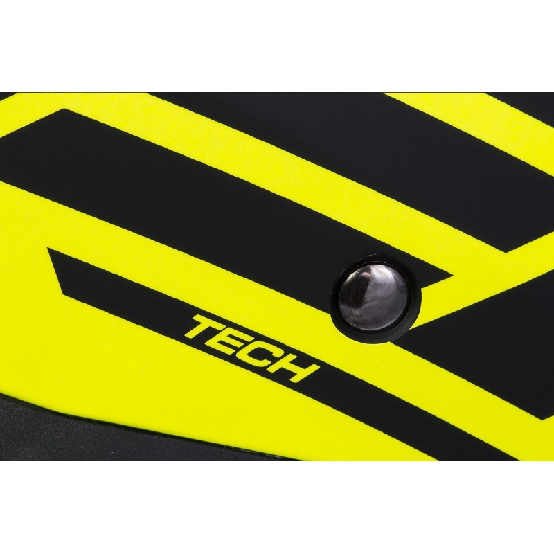 Otevřená přilba na motorku Cassida Jet Tech Corso černo-fluo žlutá