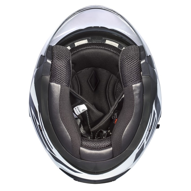 Cassida Jet Tech Corso Open Motorfietshelm Zwart Wit