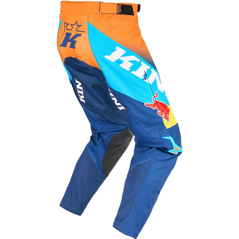 KINI Red Bull 1.0 Rallye motorcrossbroek blauw-oranje