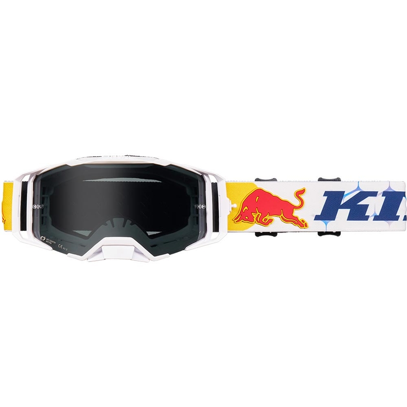Motocrossbril KINI Red Bull 1.0 MX3 wit