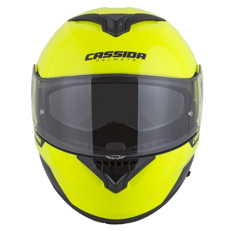 Cassida Compress 2.0 Refraction zwart-fluo gele motorhelm