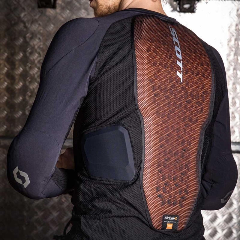 SCOTT Softcon Air bodyprotector zwart-grijs