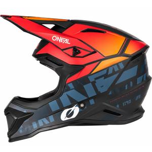 Motocrosshelm O'Neal 1SRS Voltixx matzwart-oranje