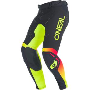 O'Neal Prodigy Five Six Motocrossbroek Zwart-Neongeel